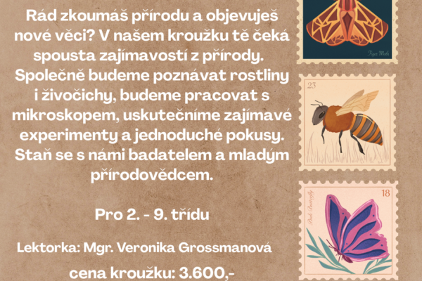 Beige Vintage Insects Nature Presentation