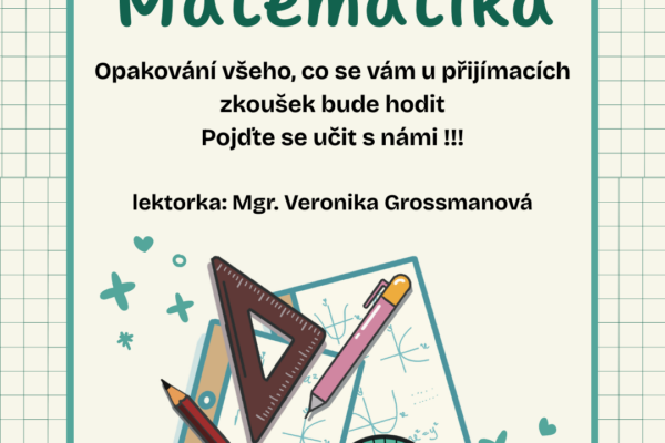 Příprava na přijímací zkoušky Matematika
